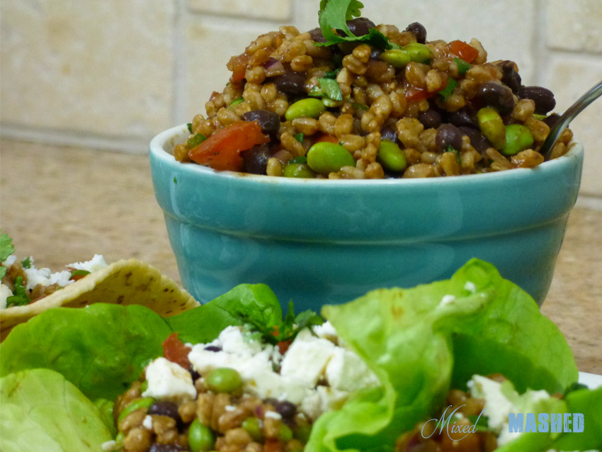 Farro Salad with Edamame
