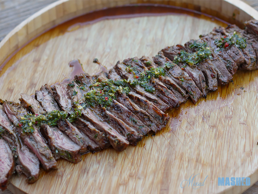 Chimichurri Marinated Flank Steak (or Tri Tip) – Printable Recipe
