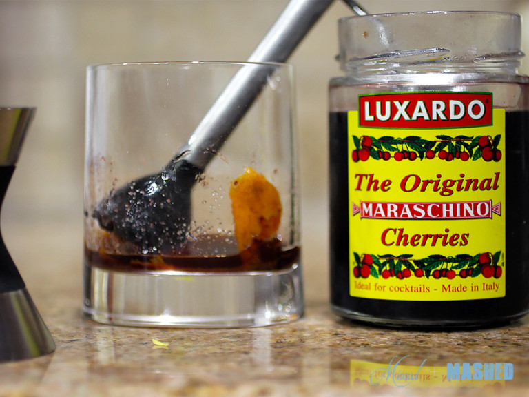 Allspice Old Fashioned Mixed and Mashed